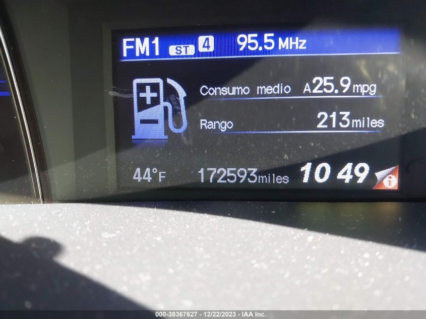 2013 HONDA CIVIC EX - 2HGFB2F83DH510875