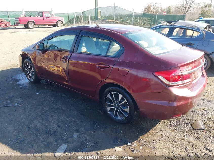 2013 HONDA CIVIC EX - 2HGFB2F83DH510875