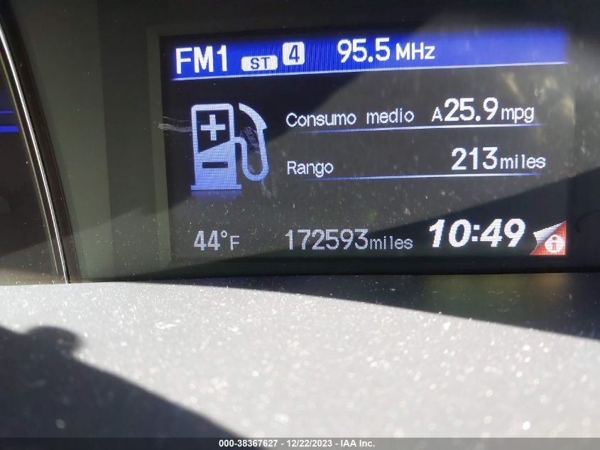 2013 HONDA CIVIC EX - 2HGFB2F83DH510875