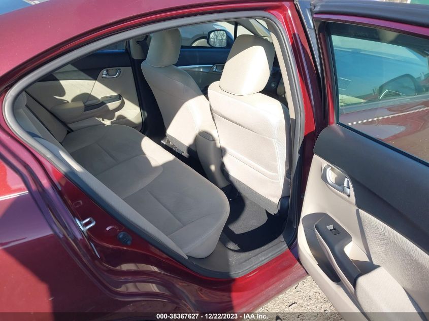 2013 HONDA CIVIC EX - 2HGFB2F83DH510875