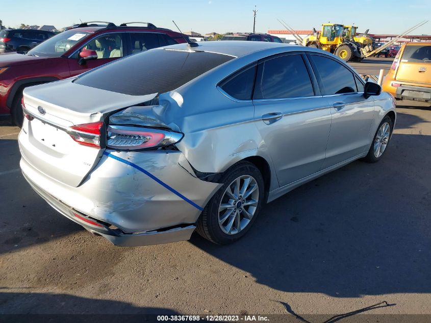 2017 FORD FUSION SE - 3FA6P0H71HR260643