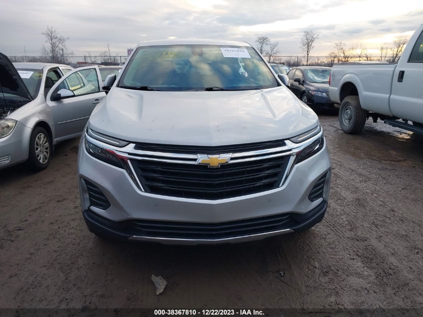 2022 CHEVROLET EQUINOX LT - 2GNAXJEV6N6129957