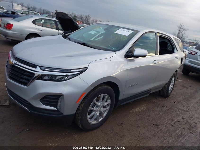 2022 CHEVROLET EQUINOX LT - 2GNAXJEV6N6129957