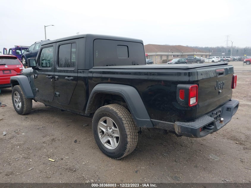 VIN 1C6HJTAG5LL160396 2020 JEEP GLADIATOR SPORT