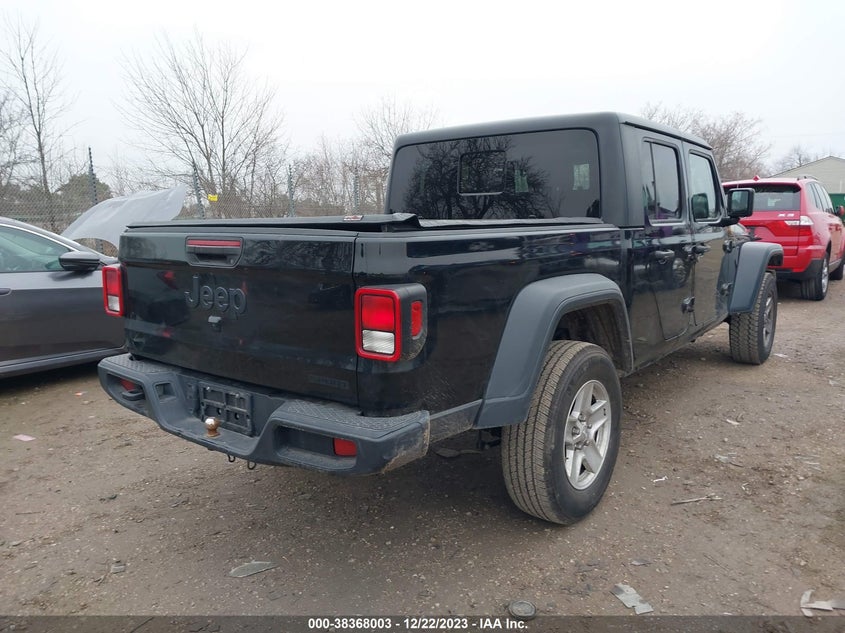 VIN 1C6HJTAG5LL160396 2020 JEEP GLADIATOR SPORT