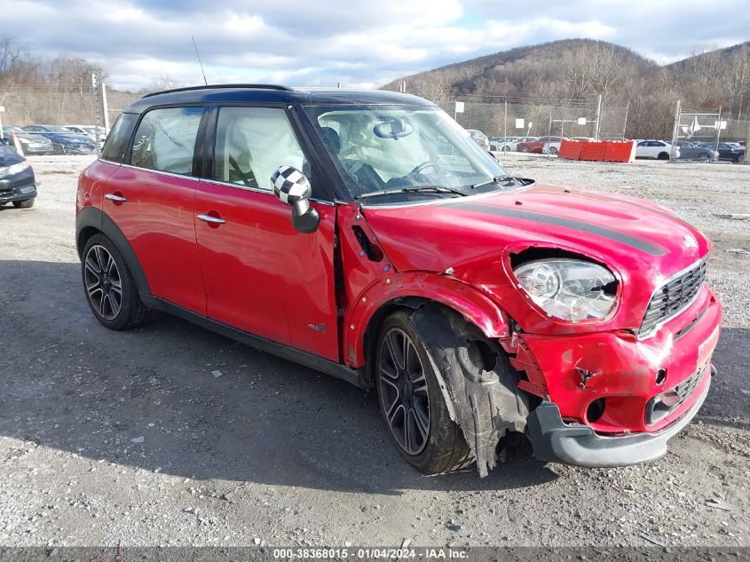 2014 MINI COUNTRYMAN COOPER S - WMWZC5C58EWM16768