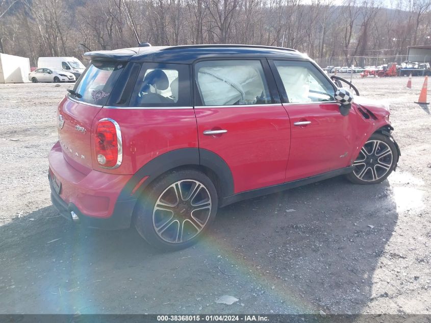 2014 MINI COUNTRYMAN COOPER S WMWZC5C58EWM16768