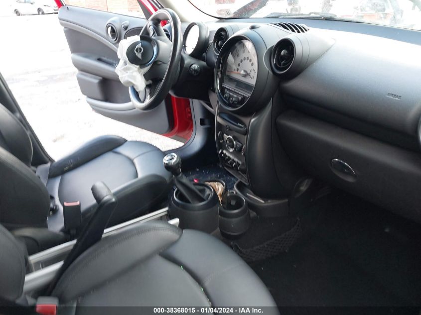 2014 MINI COUNTRYMAN COOPER S WMWZC5C58EWM16768