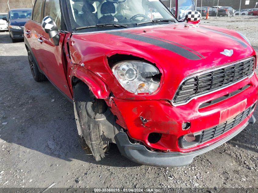 2014 MINI COUNTRYMAN COOPER S WMWZC5C58EWM16768