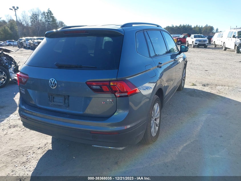 VIN 3VV0B7AX5JM093659 2018 VOLKSWAGEN TIGUAN S