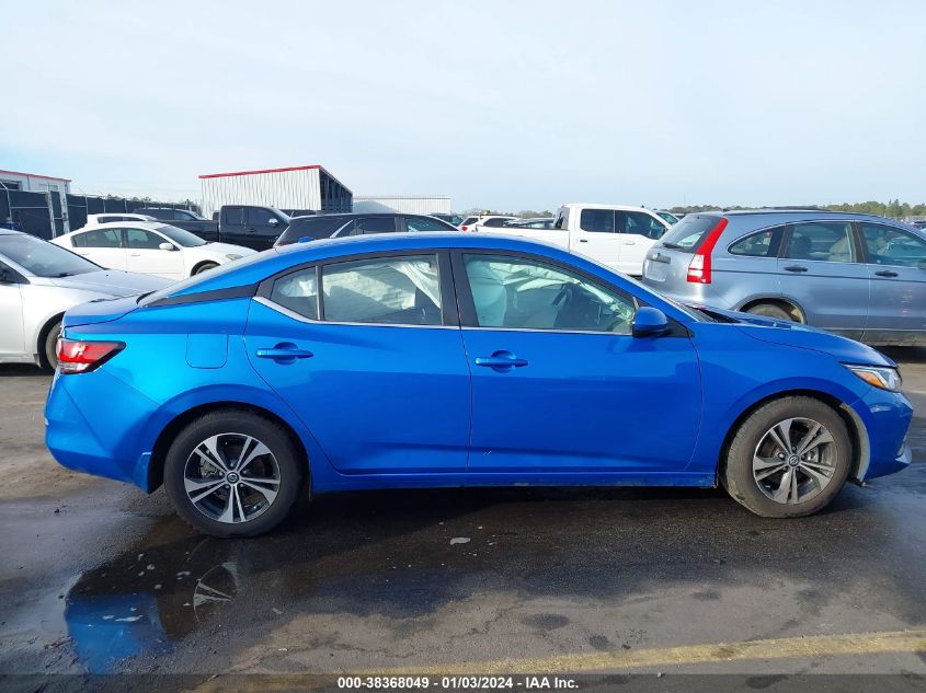 2022 NISSAN SENTRA SV XTRONIC CVT - 3N1AB8CV5NY268272