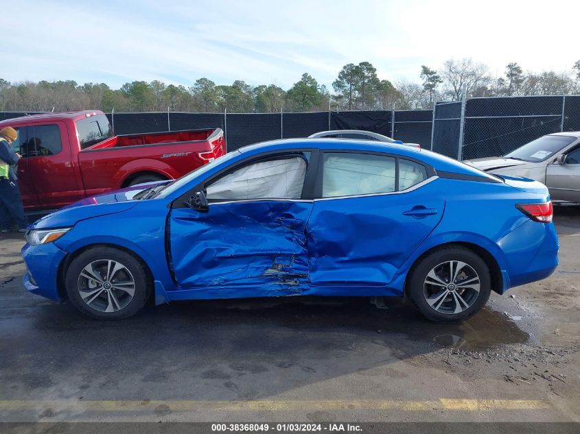 2022 NISSAN SENTRA SV XTRONIC CVT - 3N1AB8CV5NY268272