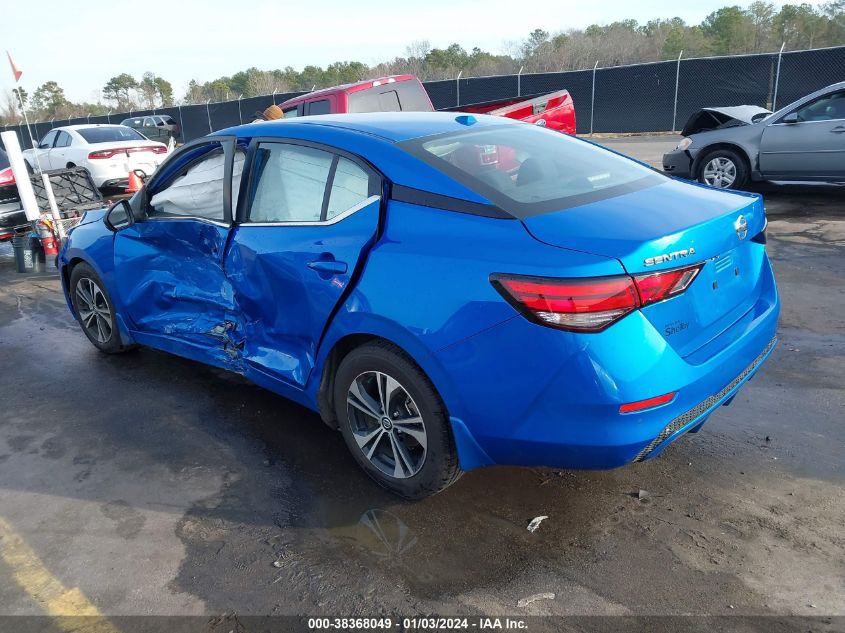 2022 NISSAN SENTRA SV XTRONIC CVT - 3N1AB8CV5NY268272