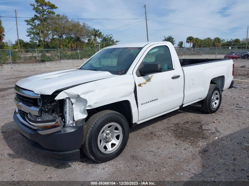 2016 CHEVROLET SILVERADO 1500 WT - 1GCNCNEH0GZ346466