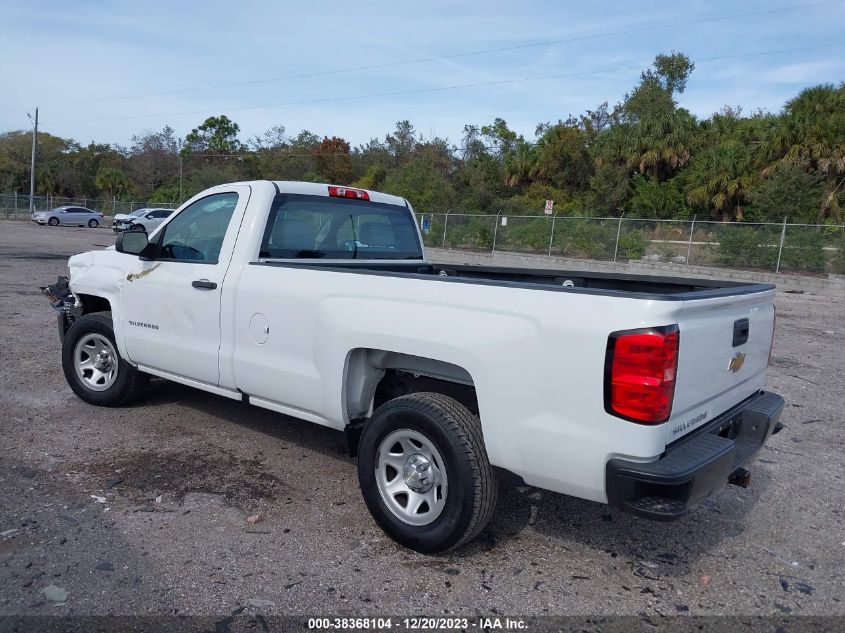 2016 CHEVROLET SILVERADO 1500 WT - 1GCNCNEH0GZ346466