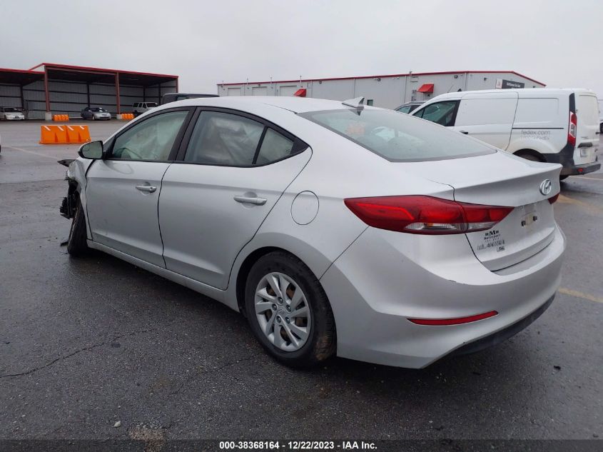 2017 HYUNDAI ELANTRA SE - 5NPD74LF0HH192233