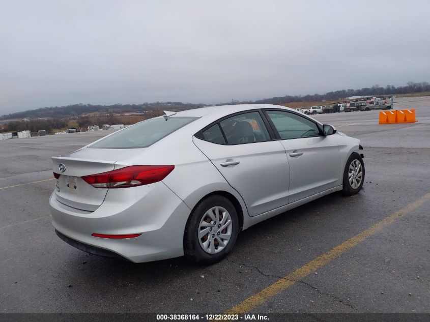 2017 HYUNDAI ELANTRA SE - 5NPD74LF0HH192233