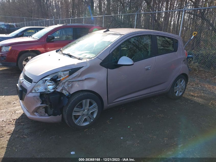2013 CHEVROLET SPARK 1LT - KL8CD6S95DC627810