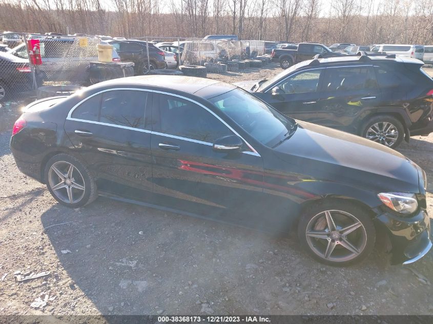 2015 MERCEDES-BENZ C 400 4MATIC - 55SWF6GBXFU018310