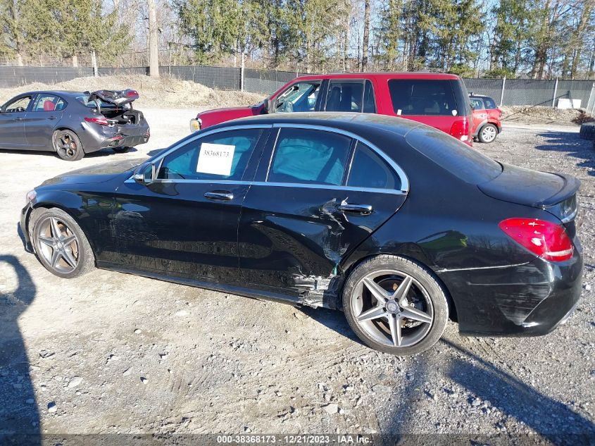2015 MERCEDES-BENZ C 400 4MATIC - 55SWF6GBXFU018310