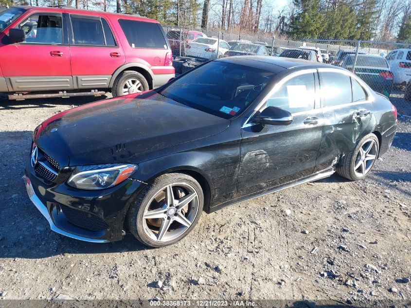 2015 MERCEDES-BENZ C 400 4MATIC - 55SWF6GBXFU018310