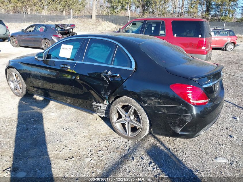 2015 MERCEDES-BENZ C 400 4MATIC - 55SWF6GBXFU018310