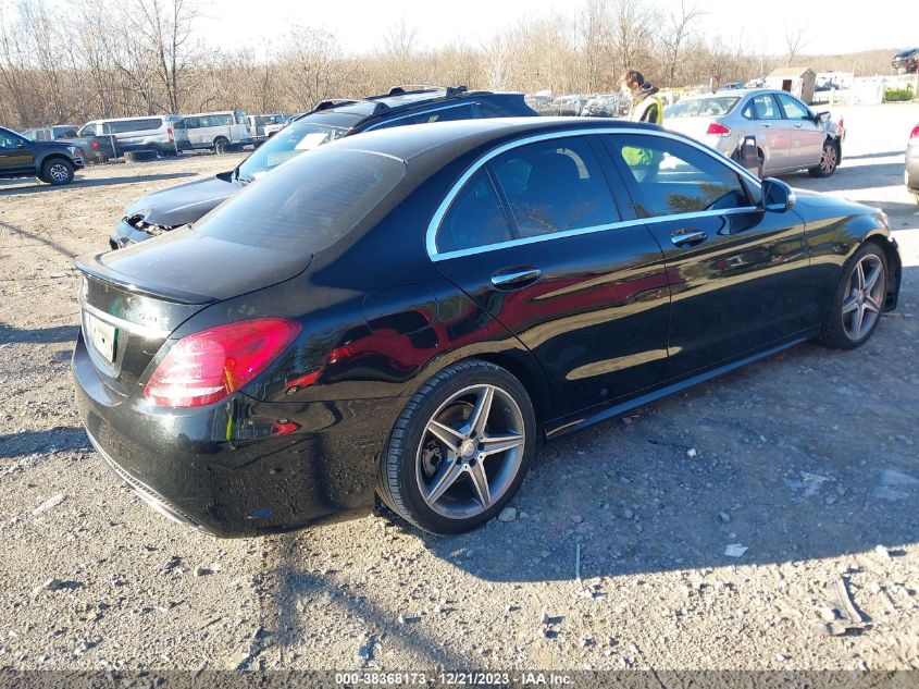 2015 MERCEDES-BENZ C 400 4MATIC - 55SWF6GBXFU018310