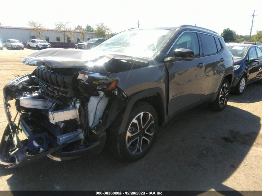 2022 JEEP COMPASS LIMITED 4X4 - 3C4NJDCB3NT102118