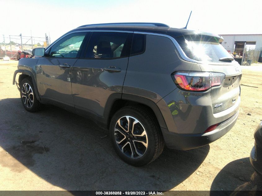 2022 JEEP COMPASS LIMITED 4X4 - 3C4NJDCB3NT102118