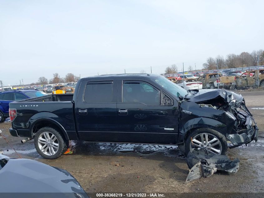 2013 FORD F-150 LIMITED - 1FTFW1ET8DFA65165