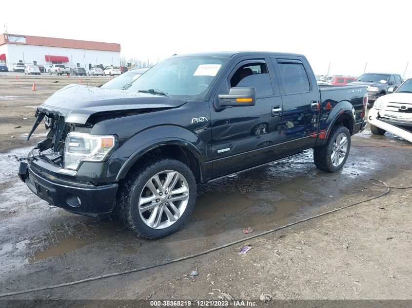 2013 FORD F-150 LIMITED - 1FTFW1ET8DFA65165