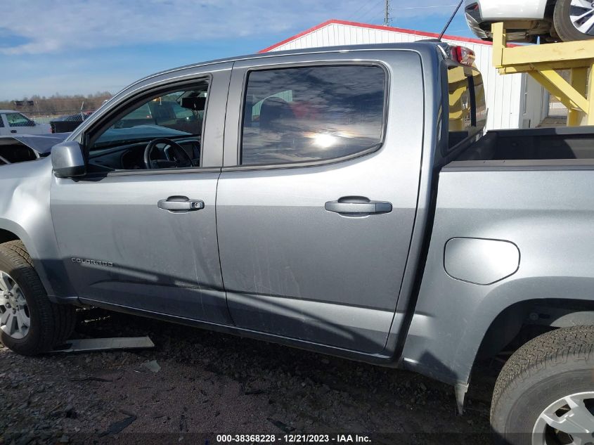 2022 CHEVROLET COLORADO LT - 1GCGTCEN8N1285902