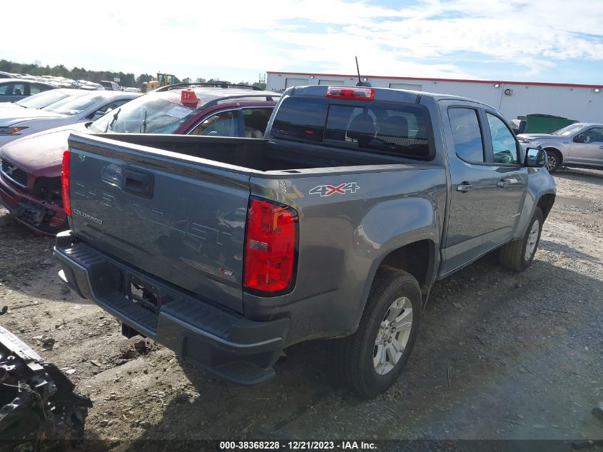 2022 CHEVROLET COLORADO LT - 1GCGTCEN8N1285902