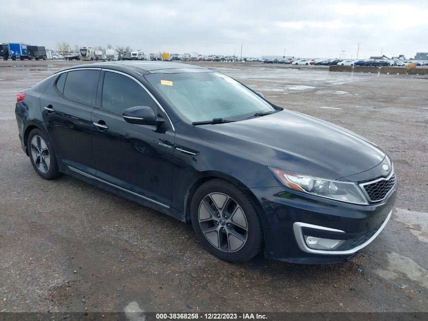 2013 KIA OPTIMA HYBRID EX - KNAGM4AD8D5039226