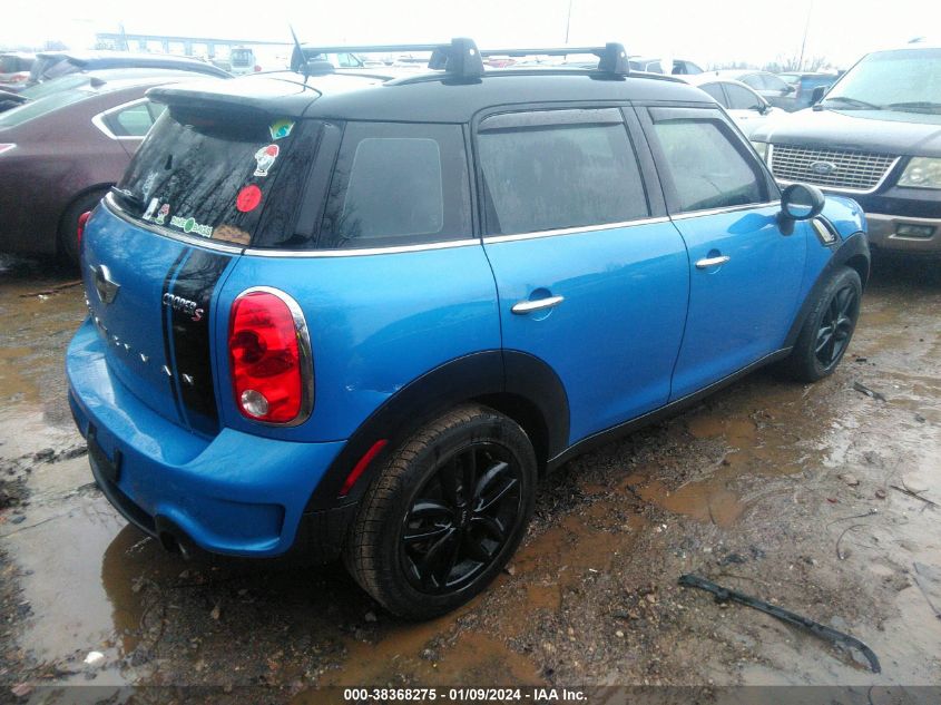 2014 MINI COUNTRYMAN COOPER S WMWZC3C54EWP27604