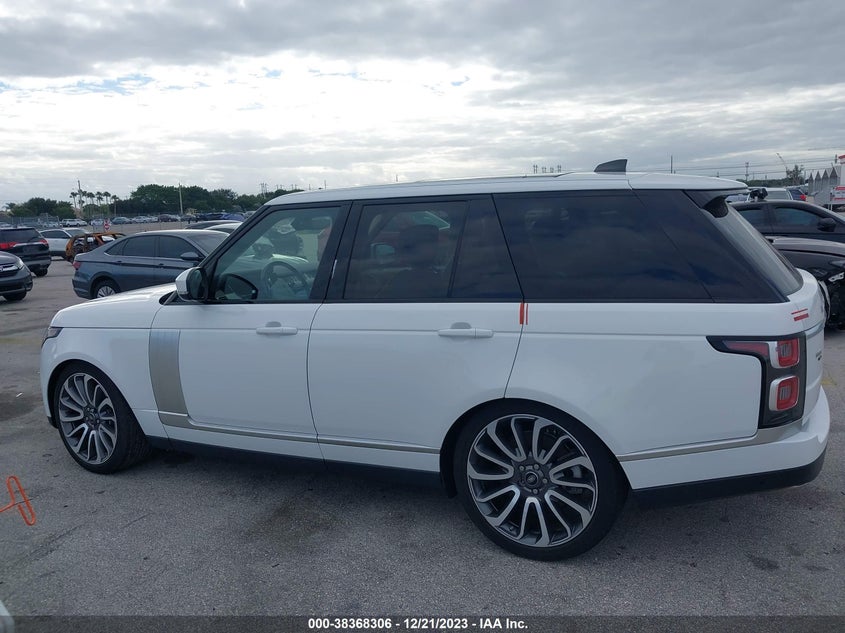 VIN SALGS2SE5LA593357 2020 LAND ROVER RANGE ROVER P525 HSE