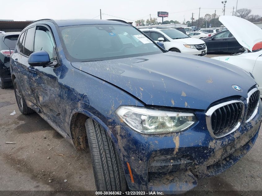 2021 BMW X3 SDRIVE30I - 5UXTY3C08M9E46242