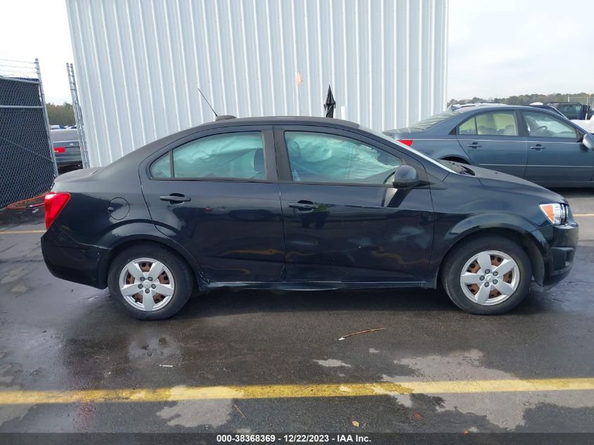 2015 CHEVROLET SONIC LS - 1G1JA5SH3F4158330