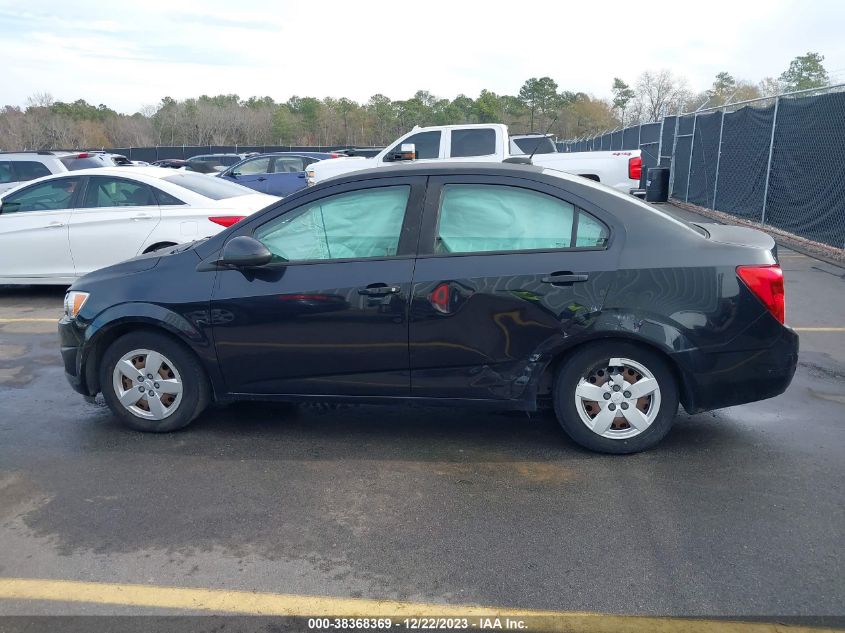 2015 CHEVROLET SONIC LS - 1G1JA5SH3F4158330