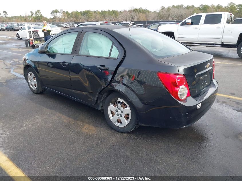 2015 CHEVROLET SONIC LS - 1G1JA5SH3F4158330
