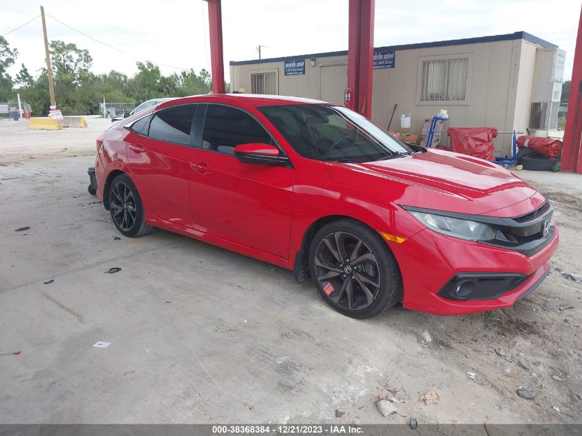 2HGFC2F82KH512207 | 2019 HONDA CIVIC