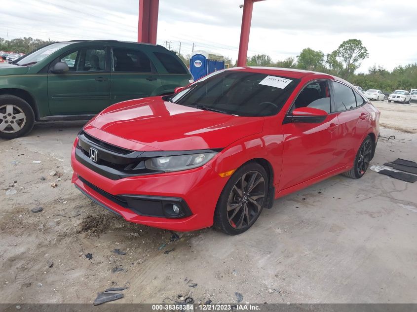 2HGFC2F82KH512207 | 2019 HONDA CIVIC