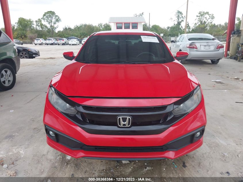 2HGFC2F82KH512207 | 2019 HONDA CIVIC