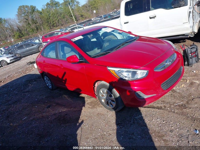 VIN KMHCT4AE0HU318996 2017 HYUNDAI ACCENT SE