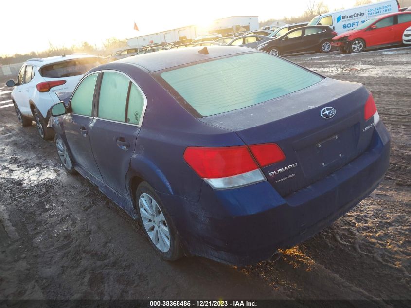 4S3BMCJ66B3230922 | 2011 SUBARU LEGACY