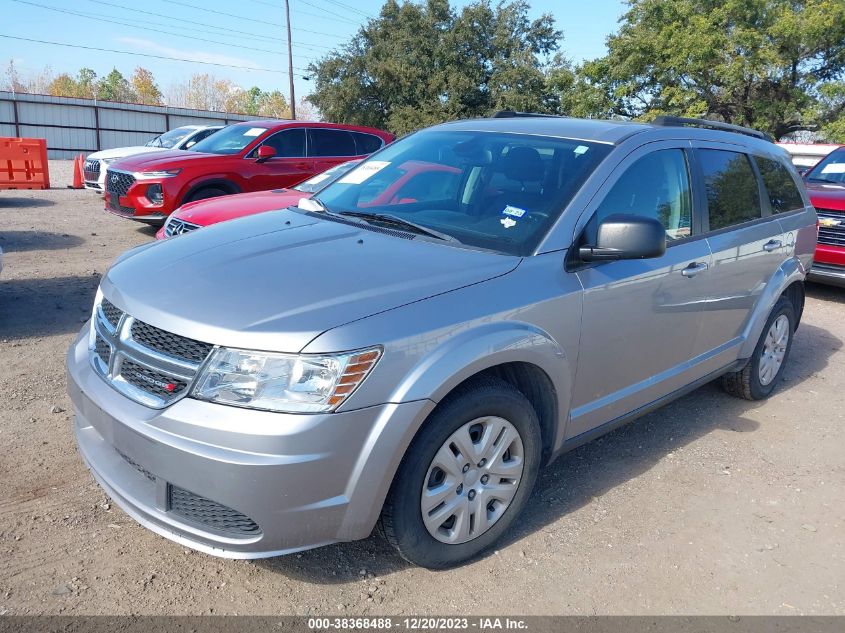 2018 DODGE JOURNEY SE - 3C4PDCAB8JT443666