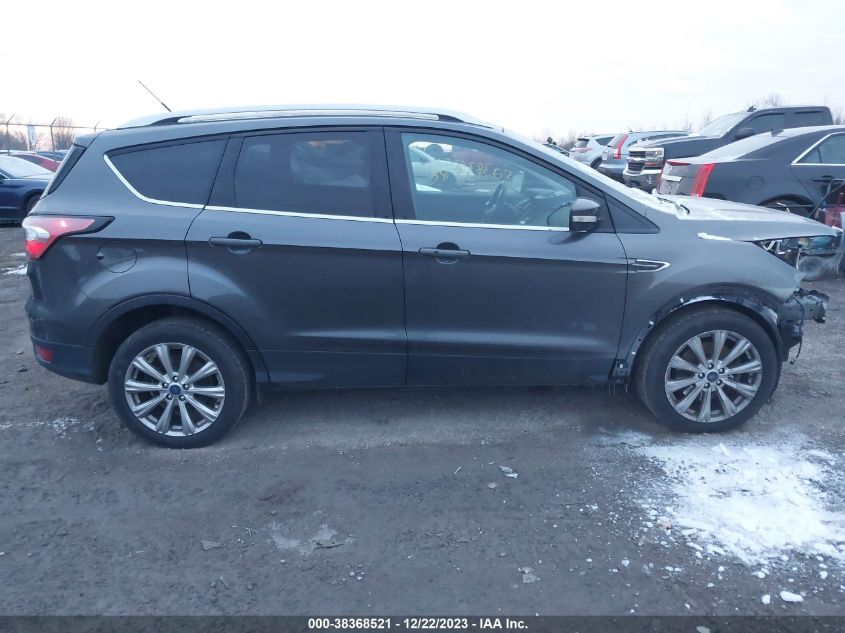 2017 FORD ESCAPE TITANIUM - 1FMCU9J96HUB71368