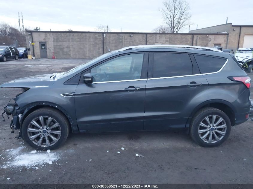 2017 FORD ESCAPE TITANIUM - 1FMCU9J96HUB71368