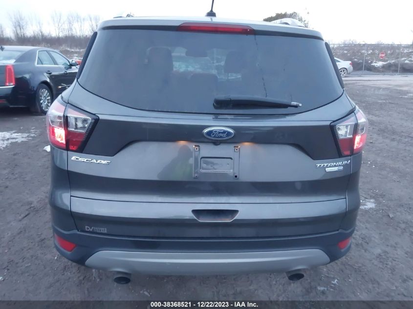 2017 FORD ESCAPE TITANIUM - 1FMCU9J96HUB71368