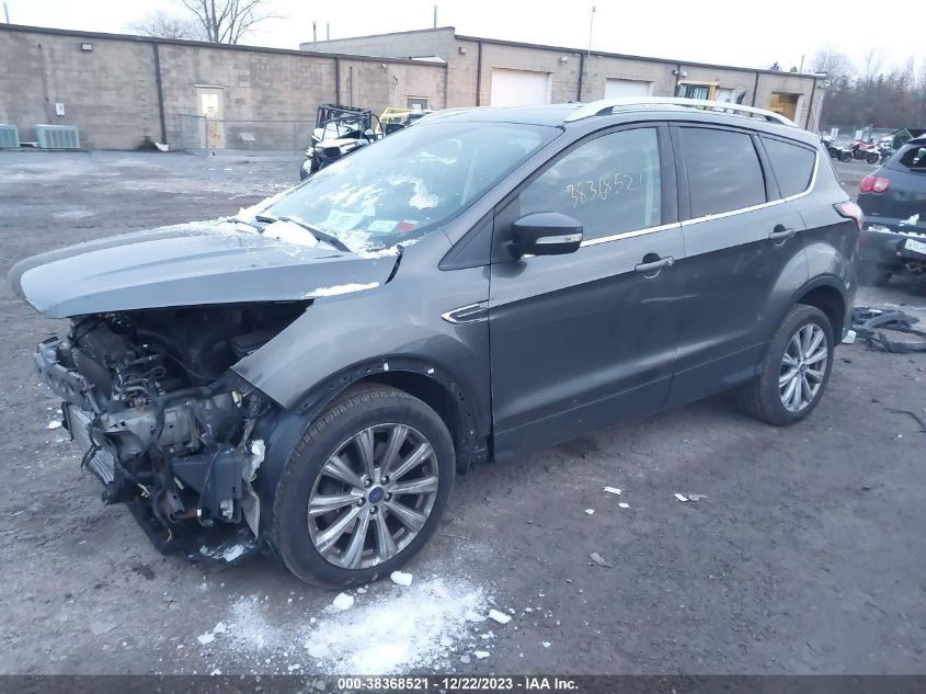 2017 FORD ESCAPE TITANIUM - 1FMCU9J96HUB71368